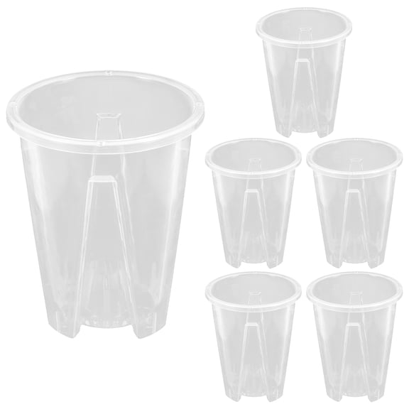 Raindrops 6 Pcs Indoor Breathable Flower Pot 12.00X10.00X10.00CM
