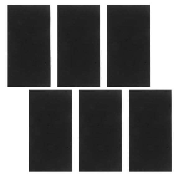 Raindrops LED Light Dimming Stickers for Electronics Black Coated Paper Cuttable Light Blocking Sheets 6pcs