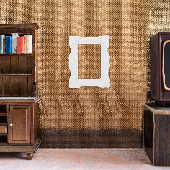 Raindrops 6 Pcs Picture Frames Embellishments Craft Mini House Decoration