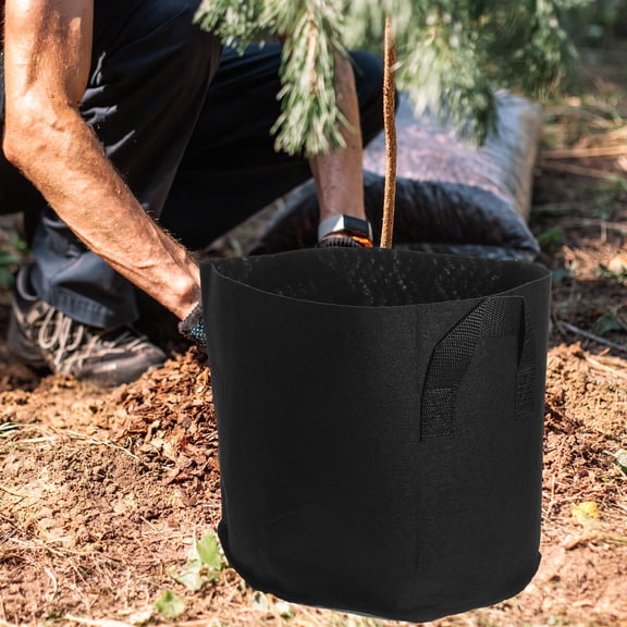 Raindrops Farmers Non Woven Fabric Planting Bags 6Pcs 9.8X9in