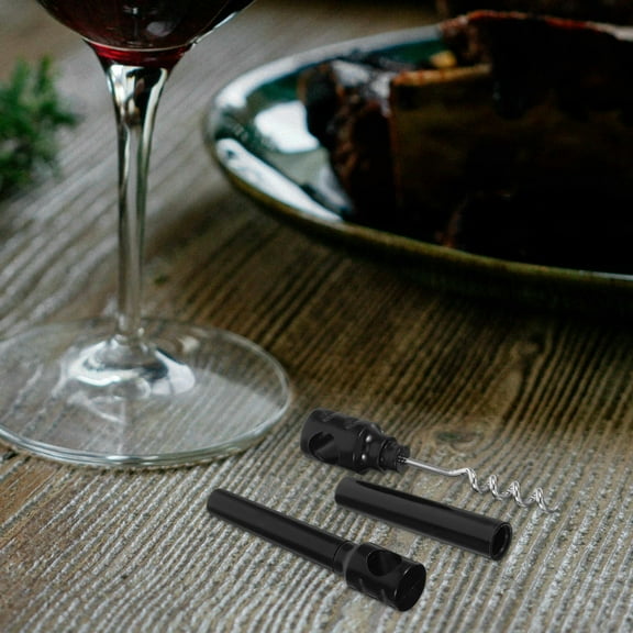 Raindrops 6 Pcs Plastic Compact Corkscrew Portable Wine Openers Travel Corkscrew Wine Cork Remover For Bar Restaurant Kitchen Beverage