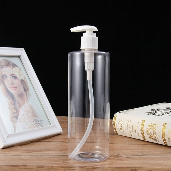 Raindrops 6-Pack Refillable Plastic Foaming Soap Dispensers for Bathroom, Kitchen, Home, and Travel Use