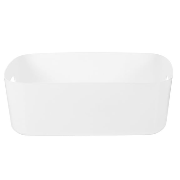 Raindrops Cabinet Organizer Bins Abs White 6Pcs 12.0*7.9*4.7In For Kitchen