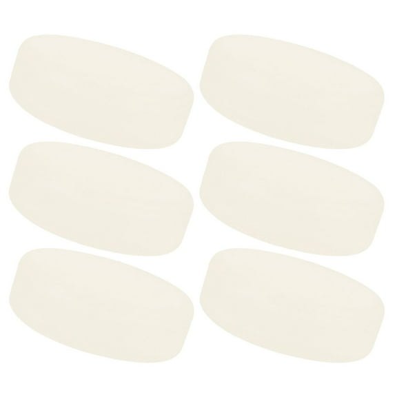 Raindrops  6 Pcs Training Ice Hockey Pucks Foam Indoor Balls Child White