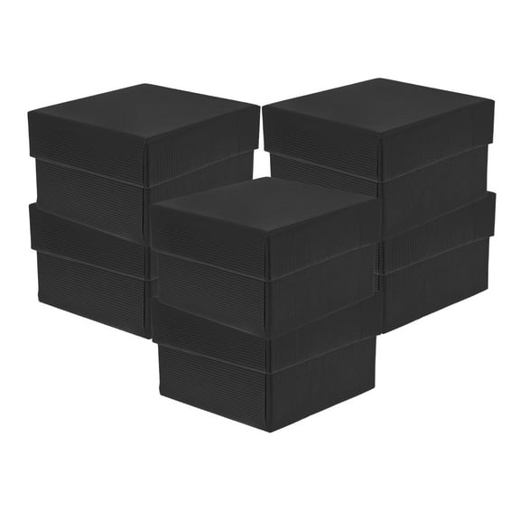 Worgeous 6 Sets Watch Display Box with Pillow for Small Watches Jewelry Travel Case and Men's Watch Stand Packaging Box