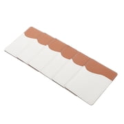FOMIYES 6Sets Blank PU Phone Wallets with Tape Sublimation Holder for Card Storage and DIY