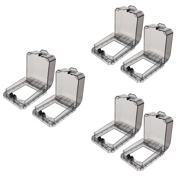 Raindrops 6 Sets Waterproof Covers Socket Waterproof Covers Socket Protectors