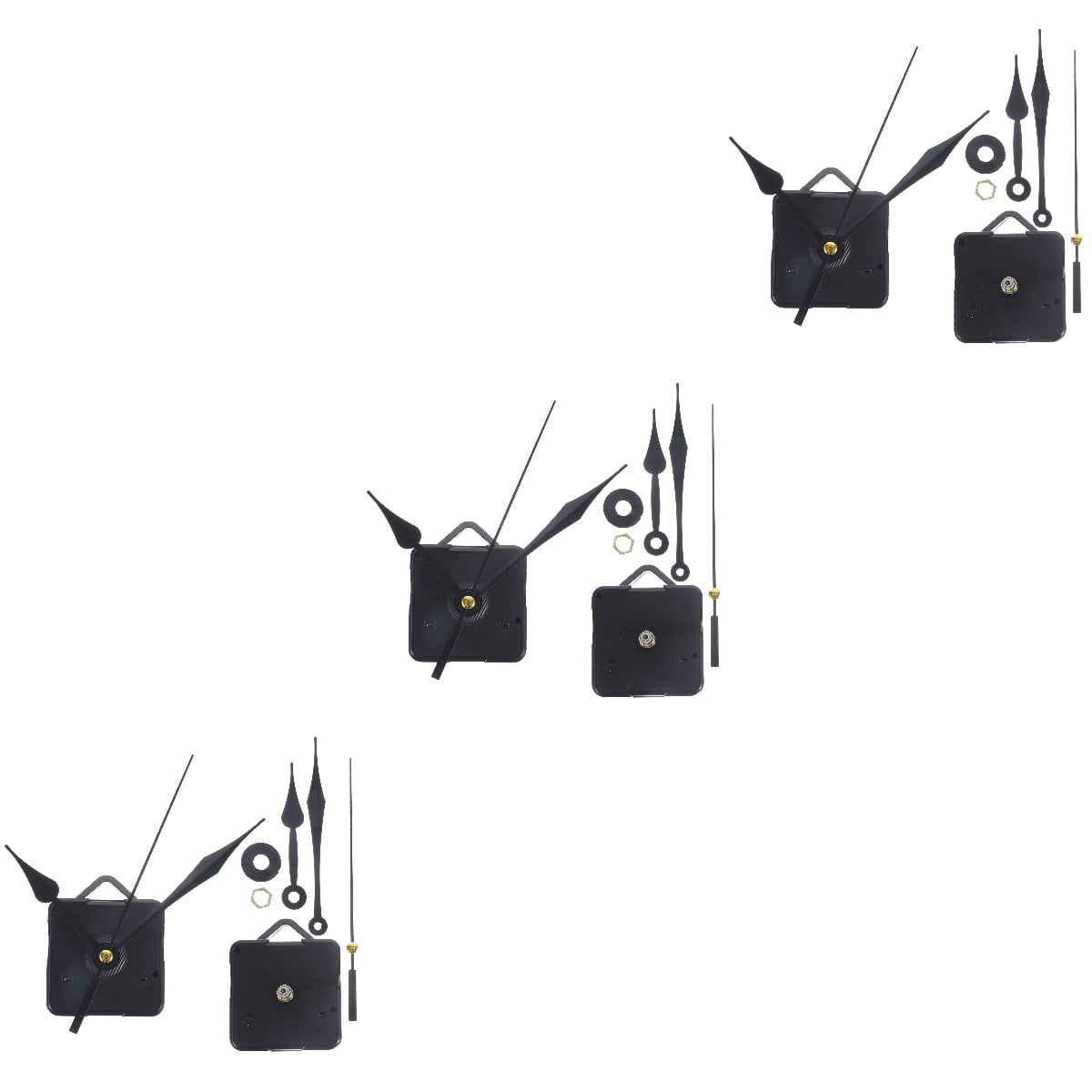 Raindrops 6 Sets  of Creative DIY Clock Mechanism Repair Parts Clock Mechanism for Home