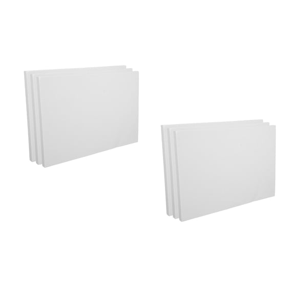 FOMIYES Butterfly Spreading Board Eva White for Lab Durable and Wide Usage 6Pcs