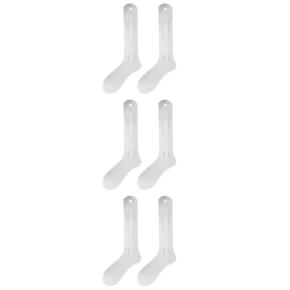 Raindrops 6 pcs Metal Straight Sock Jigs for Dye Transfer Sublimation Socks