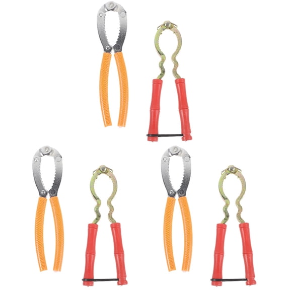 Raindrops 6-Pack Heavy Duty Metal Nut Crackers Walnut Opener Tool for Kitchen and Cooking Use