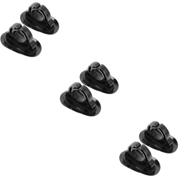 Raindrops 6 pcs Paddle Fixing Buckle Fixed Paddle Clip Sturdy Paddle Clamp Paddle Holder for Canoes
