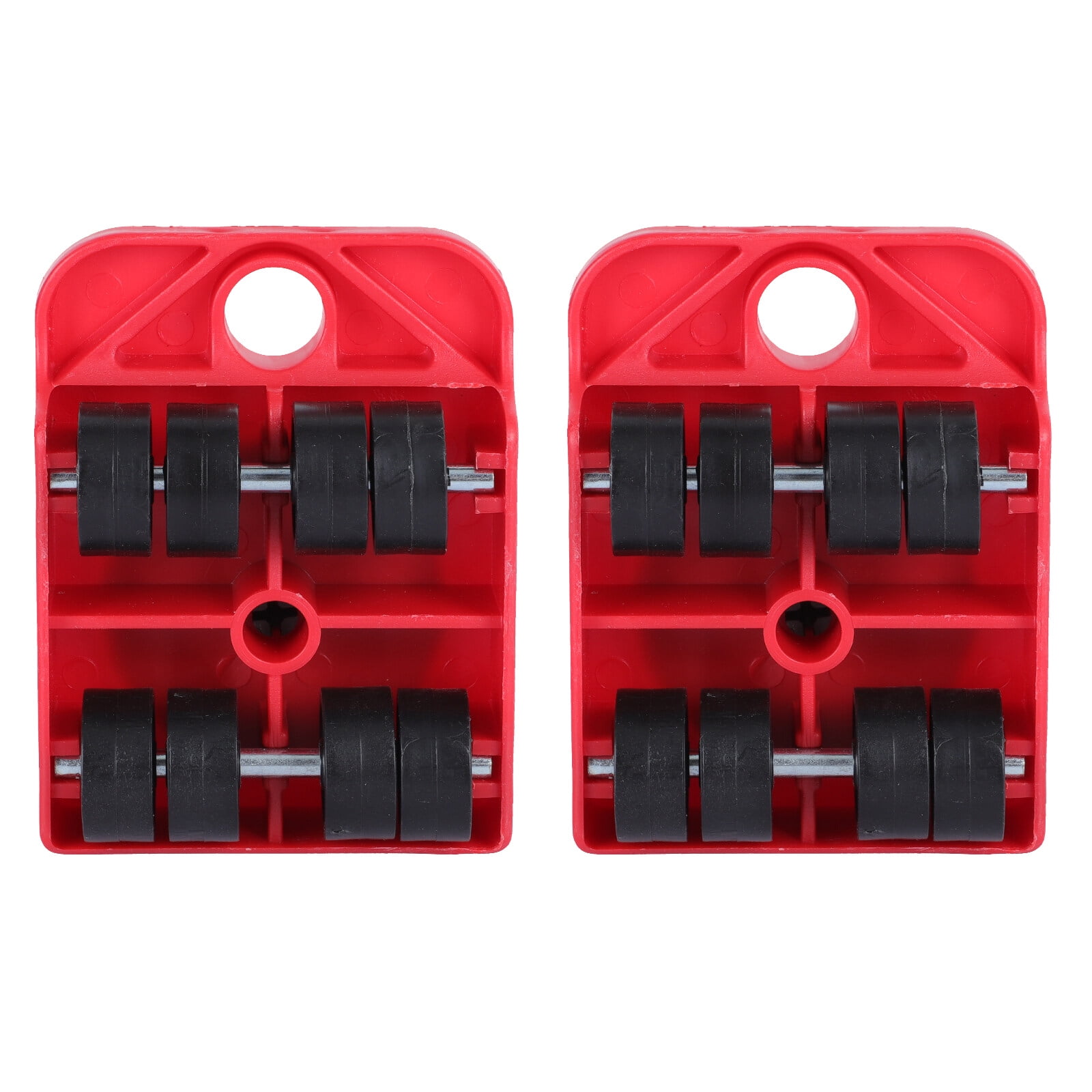 Raindrops 6 pcs Plastic Plate Wheel Mover Small Moving Furniture Dolly Furniture Movers