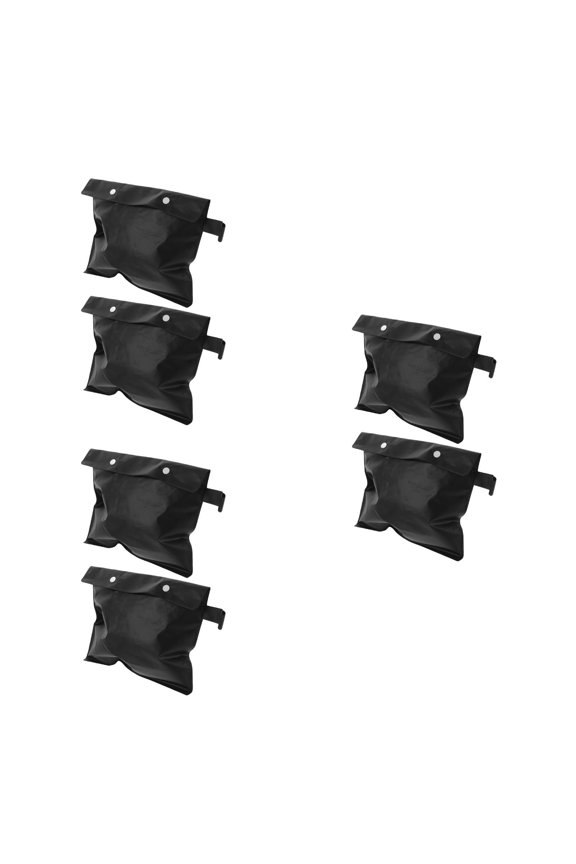 6 pcs  Portable EVA Raincoat Storage Bag Raincoat Storage Bag Convenient Raincoat Bag Raincoat Storage Pouch Reusable Raincoat Bag