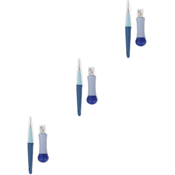 Raindrops 6 pcs  Sewing Embroidery Stitching Punch Needle Embroidery DIY Needle Tool Kit