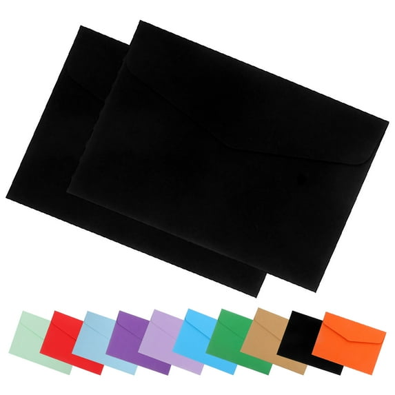 Raindrops 60 Pcs Mini Envelopes with Cards Colored Small Envelopes 11.50X8.20X0.10CM