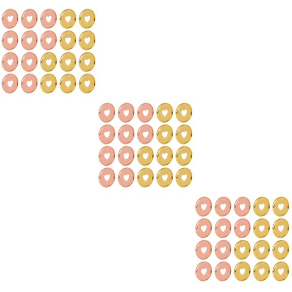 Raindrops 60 Pcs  Planner Discs Loose-leaf Bind Discs Binding Discs Small Binding Discs Notebook Binding Discs