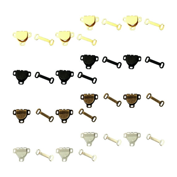 Raindrops 60 Sets Trouser Hook Hand Sewing Needles Fasteners Machines