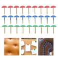 thumbnail image 1 of Raindrops 60Pcs Flat Style Upholstery Tacks Iron Material for Home Decor Accents, 1 of 8