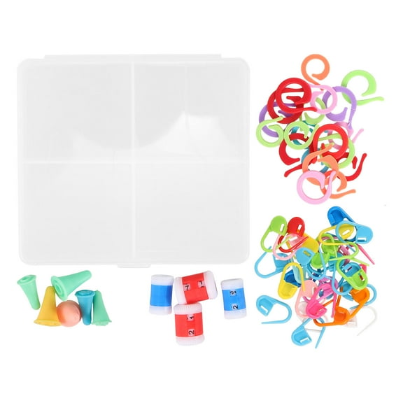 Raindrops 60Pcs Coloured Markers Assorted Color Plastic Position Indication