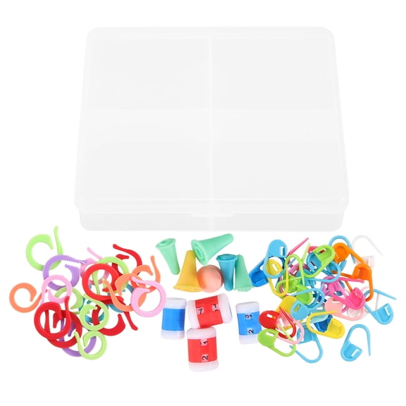 Raindrops 60Pcs Coloured Markers Assorted Color Plastic Position Indication