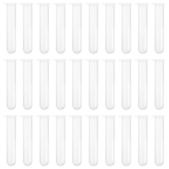 Raindrops 60pcs Needle Storage Tubes with Transparent Lids Plastic Sewing Needle Storage Holder Portable Embroidery Needle Pin Toothpick Storage Tubes Cases Box for Craft Knitting