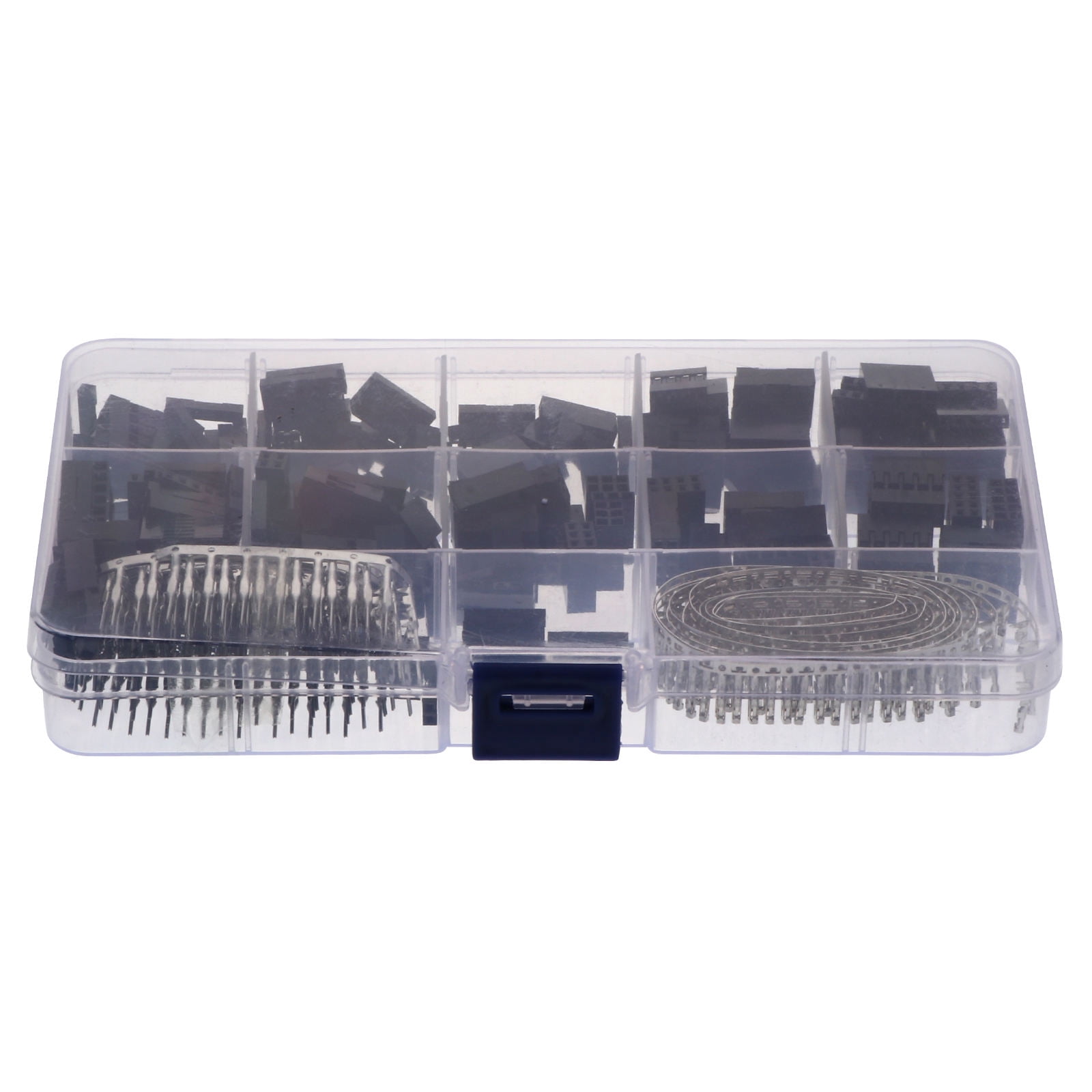 610-Piece 2.54mm Jumper Wire Connector Kit - Female & Male Crimp Pin Housing Set For Electronics, Arduino, Raspberry Pi