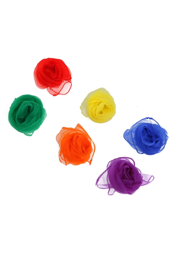 UV Veil for Kids, Assorted Colors, 6 Pieces - Lightweight Sun Shield for Children