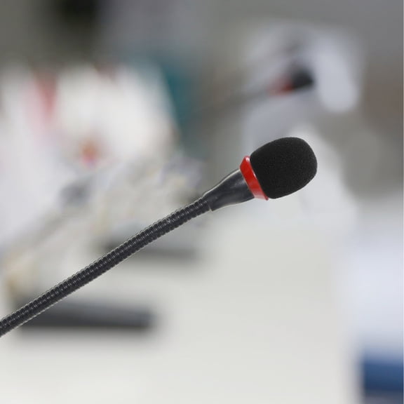 Raindrops 6Pcs Black Foam Windscreen Cover for Lavalier Lapel Microphone with Wind Resistance