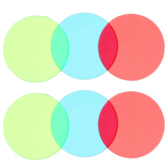 Raindrops 6Pcs Color Correction Lighting Filters for Photography