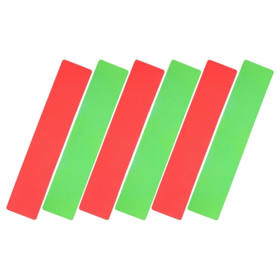 Raindrops 6Pcs Portable Flat Spot Markers Assorted Colors for Soccer Basketball Agility Drills