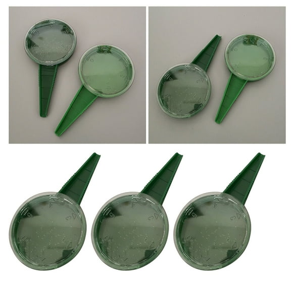 Raindrops 6Pcs Dark Green Plastic Garden Hand Planter Seeder for Gardeners and Seeding