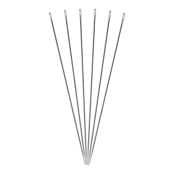 Raindrops 6Pcs Darning Needles for Wool Sewing DIY Needles Crafts Sewing Needles Metal Needles