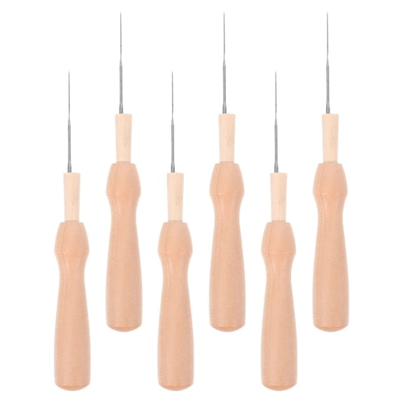 Raindrops 6Pcs Embroidery Accessory Kit for Felting and Knitting Diy Crafting Projects