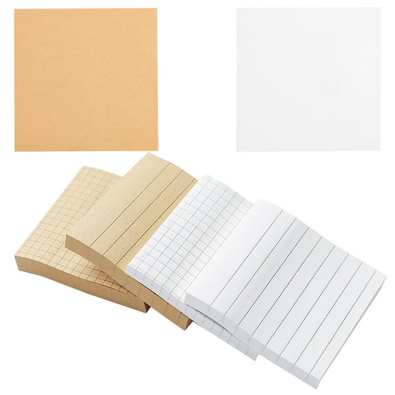 Raindrops 6Pcs Memo Pad for Home and Other Places in Assorted Colors 2.95x2.95in