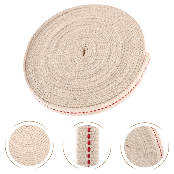 Raindrops 6Pcs Oil Lamp Wicks Assorted Color Pure Cotton Replaceable for Household Users Indoor Use