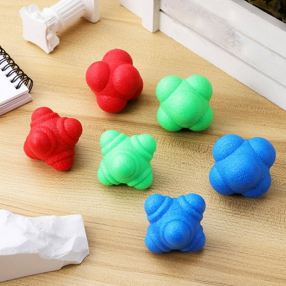 Raindrops 6Pcs Reaction Ball Reflex Training Equipment For Hand Eye Coordination Training Agility Ball Set