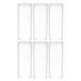 thumbnail image 1 of FOMIYES 6pcs Coin Storage Tubes for Packaging Transparent Coin Holders Oxidation Resistance Outdoor Activities, 1 of 8