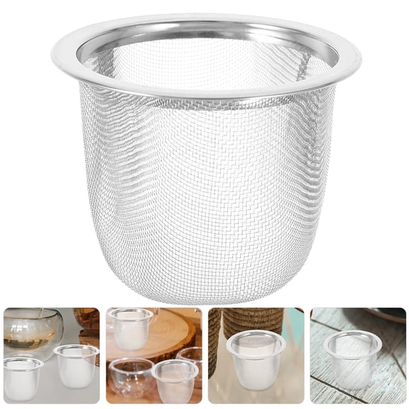 Raindrops 6Pcs Stainless Steel Tea Filter for in Simple Design