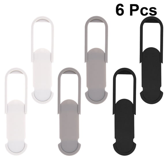 Raindrops 6Pcs Webcam Cover for Privacy-Conscious Individuals ABS Design