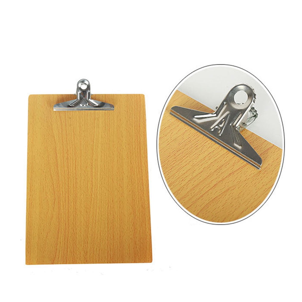 Raindrops 6-Pack A4 Letter Size Clipboard with Profile Clip for Office, School, and Home Use