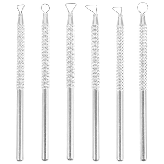 CHICHUMID Polymer Clay Craft Tools Clay Sculpture Tool Various Shapes 6Pcs