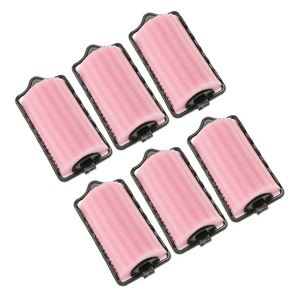 Raindrops Lock Loop Curlers Sponge Curlers For Heatless Curls For Women For Home Use 6Pcs