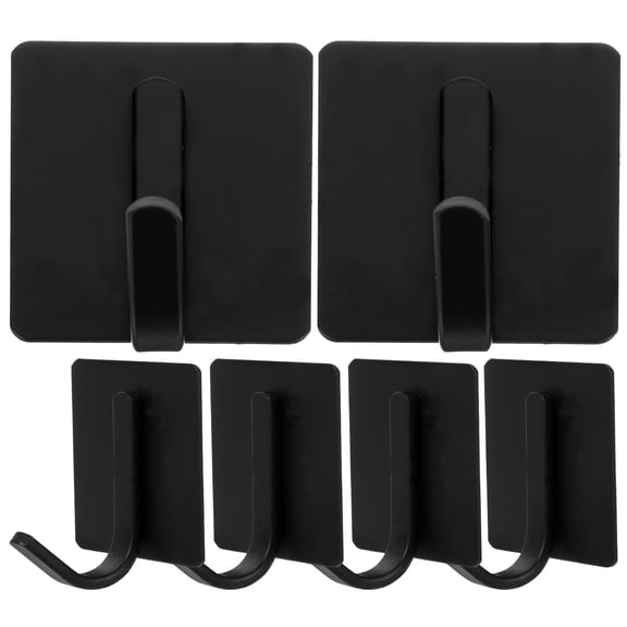 Raindrops 6pcs Decorative Wall Hooks Wall Mounted Hooks Coats Hanger Key Hooks Clothes Hooks