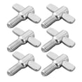 thumbnail image 1 of Raindrops 6pcs Drum Screw Cymbal Wing Screw Drum Cymbal Stand Hardware Cymbal Fastener Screws Percussion Cymbal Nuts Percussion Instrument Part ( ), 1 of 8