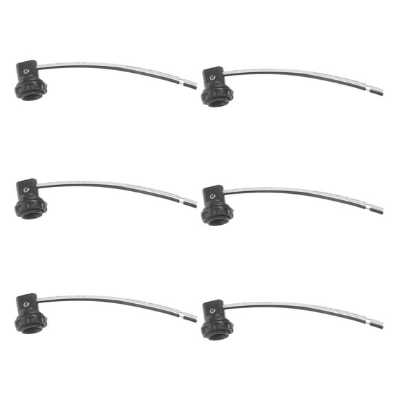 Raindrops 6pcs E12 Lamp Holder Base Light Sockets with Wire Lampholders Base Wire Leads Connector LED Light Accessory -1205 125V 75W