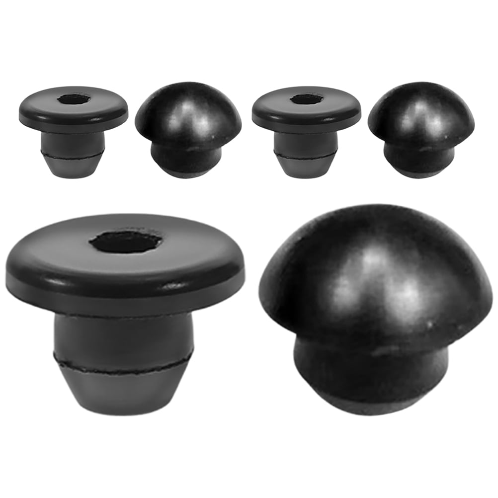 Raindrops 6pcs Hydraulic Oil Plugs Jack Oil Filler Plug Rubber Hydraulic Top Pressure Rod Hydraulic Floor Jack Oil Filler Plugs For Car Hydraulic Jack Parts