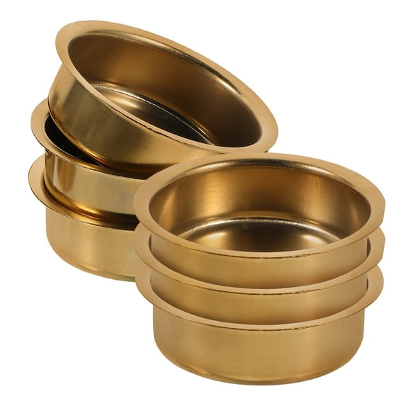 6pcs Incense Cone Burner Inner Disk Metal Replacement Accessories