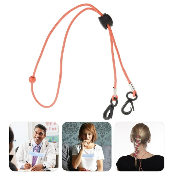6pcs Masks Holders Rope Hook Mask Holder Hanger Adjustable Mask Lanyard Strap