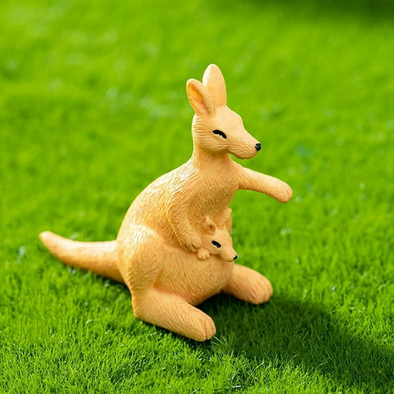 Raindrops Miniature Figurines Set, Tiny Statues in Multiple Colors, 6 Pieces